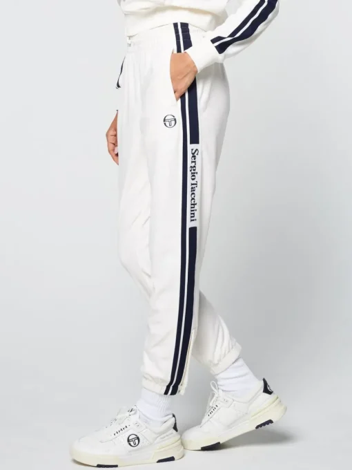 Atri Velour Track Pant- Gardenia