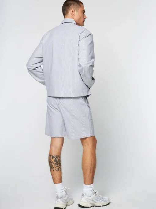 Benvolio Oxford Jacket- Maritime Blue