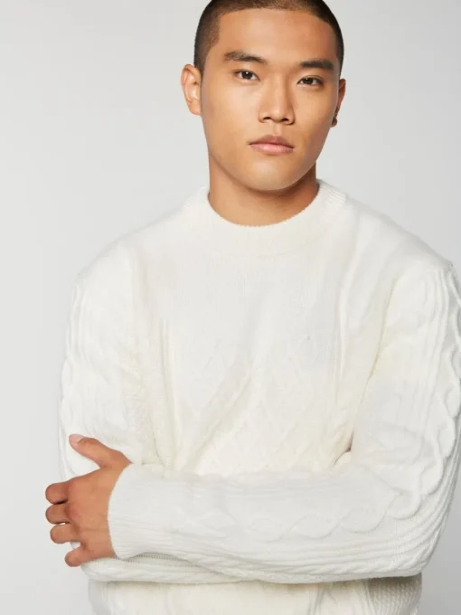 Cave Sweater- Gardenia