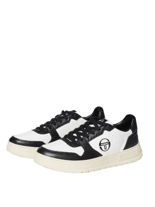 Court Classic Mp Sneaker- Antique White/ Seedpearl/ Raven
