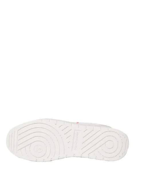 Court Classic Mp Sneaker- White/ Tofu/ Ponciana Red