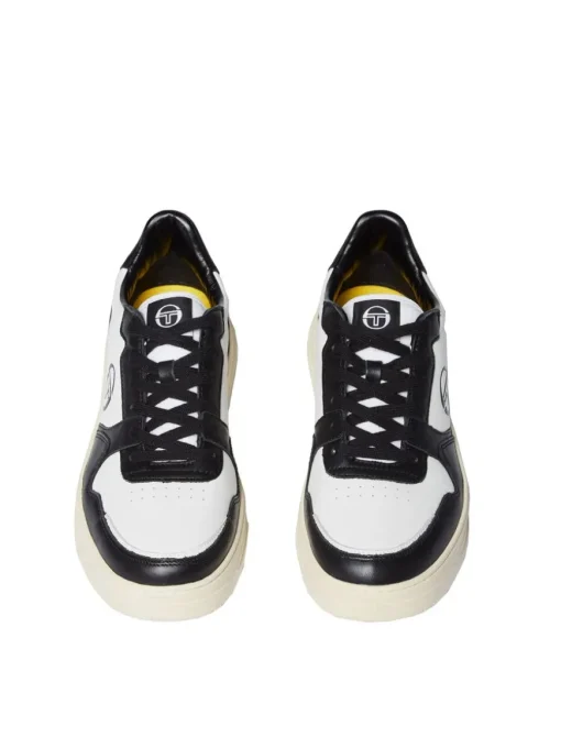 Court Classic Mp Sneaker- Antique White/ Seedpearl/ Raven