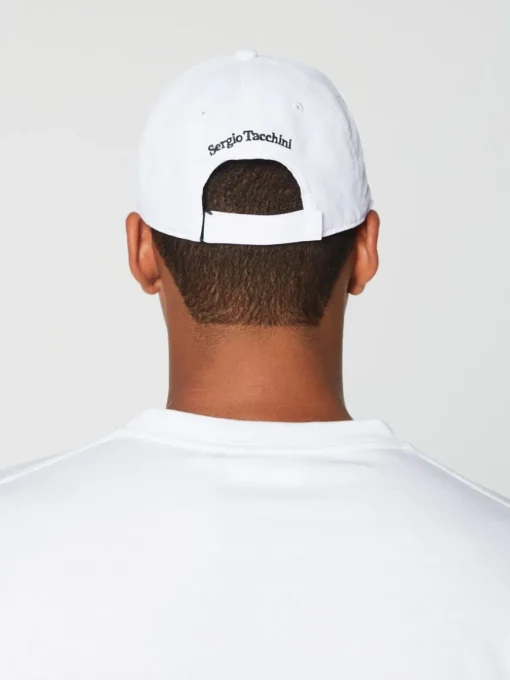 Court Hat- Brilliant White