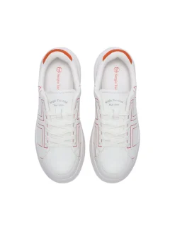 1966 Court Sneaker- White/ Adrenaline Rush
