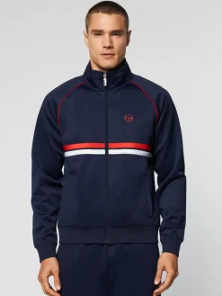 Dallas Track Jacket- Maritime Blue