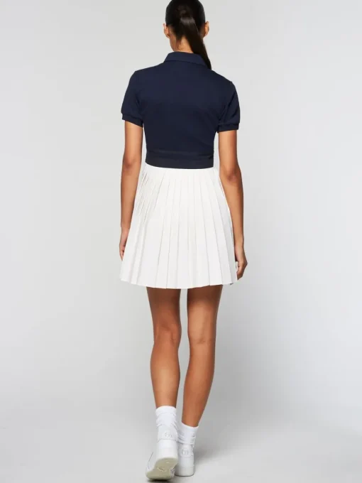 Damarindo Dress- Maritime Blue/ White