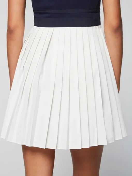 Damarindo Dress- Maritime Blue/ White