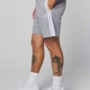 Damarindo Short- Sleet/ White