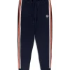Damarindo Track Pant Archivio- Gardenia/ Maritime Blue