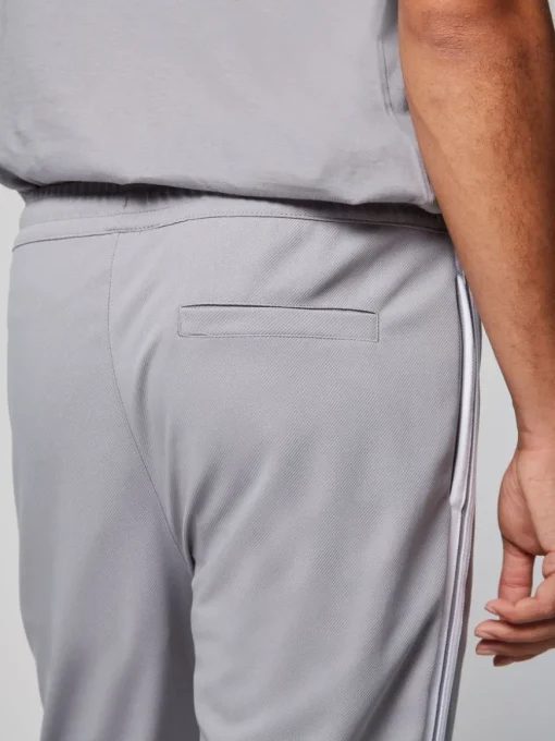 Damarindo Track Pant- Sleet/ White