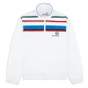 Denver Track Jacket- White