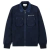 Devonte Track Jacket- Maritime Blue