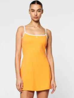 Elisa Dress- Tangerine