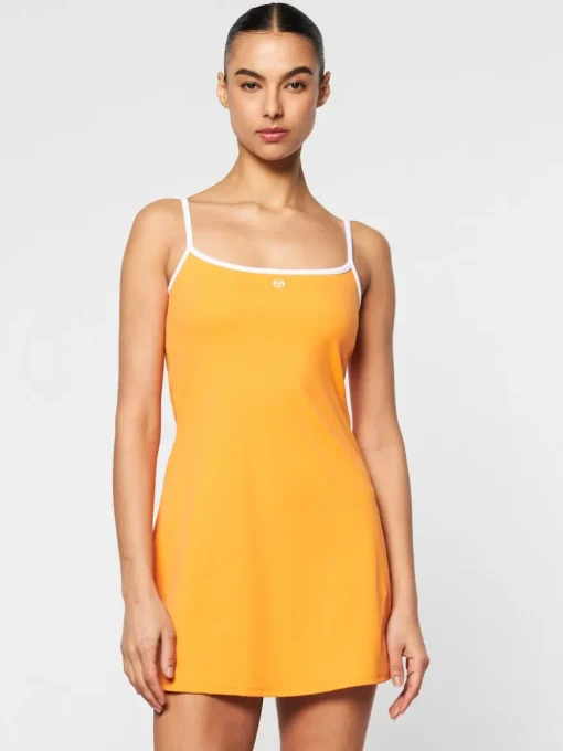 Elisa Dress- Tangerine