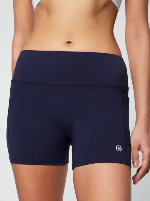 Elisa Tennis Short- Maritime Blue