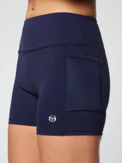 Elisa Tennis Short- Maritime Blue