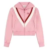 Federica Knit Zip Track Jacket- Polignac