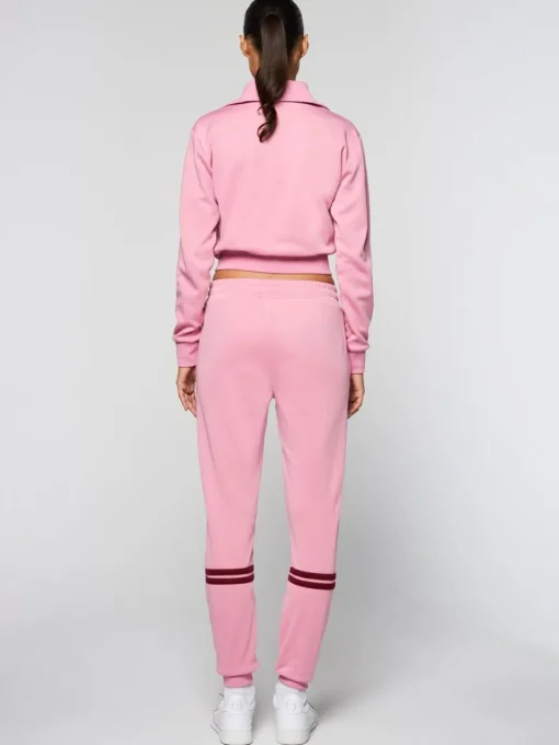 Federica Knit Zip Track Jacket- Polignac