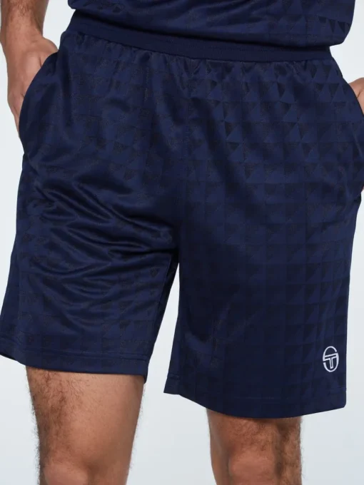 Geo Short-Maritime Blue