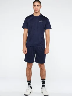 Geo T-Shirt-Maritime Blue