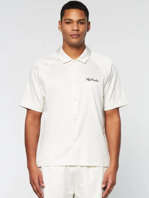 Giorgio Lounge Shirt- Gardenia