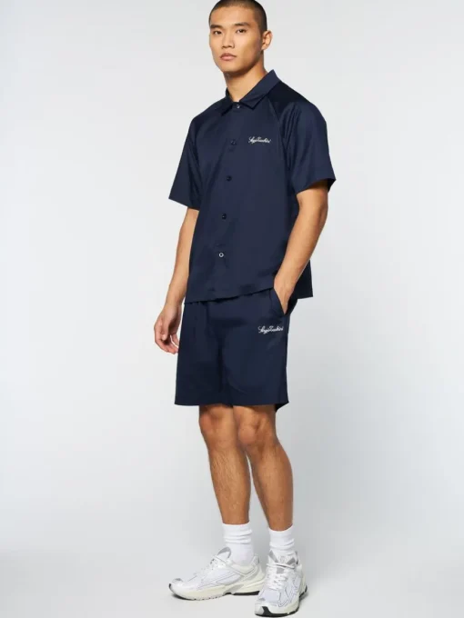 Giorgio Lounge Shirt- Maritime Blue