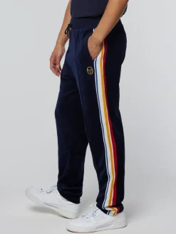Goran Velour Track Pant Archivio- Maritime Blue