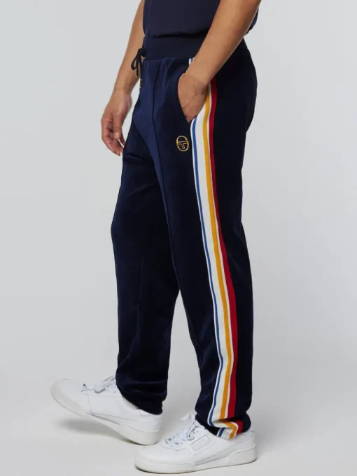 Goran Velour Track Pant Archivio- Maritime Blue