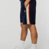 Goran Velour Track Short Archivio- Maritime Blue