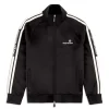 Gromo Tape Track Jacket- Black Beauty