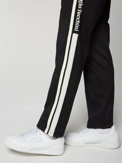 Gromo Tape Track Pant- Black Beauty