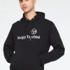 Heritage Logo Hoodie-Black