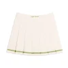 Kalkman Tennis Skirt- Gardenia