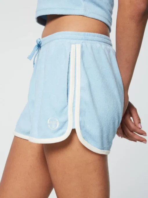 Laura High Waist Short- Clear Sky