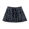 Lesi Mesh Skirt- Maritime Blue