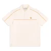 Lioni Velour Polo Archivio- Gardenia