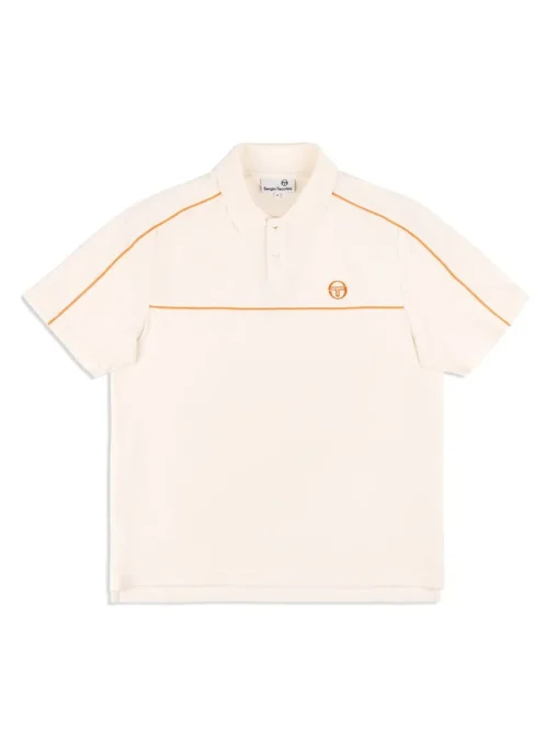 Lioni Velour Polo Archivio- Gardenia