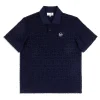 Livata Monogram Polo- Maritime Blue