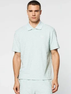 Livata Monogram Polo- Surf Spray