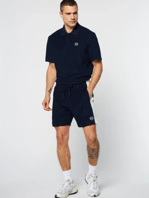 Livata Monogram Short- Maritime Blue