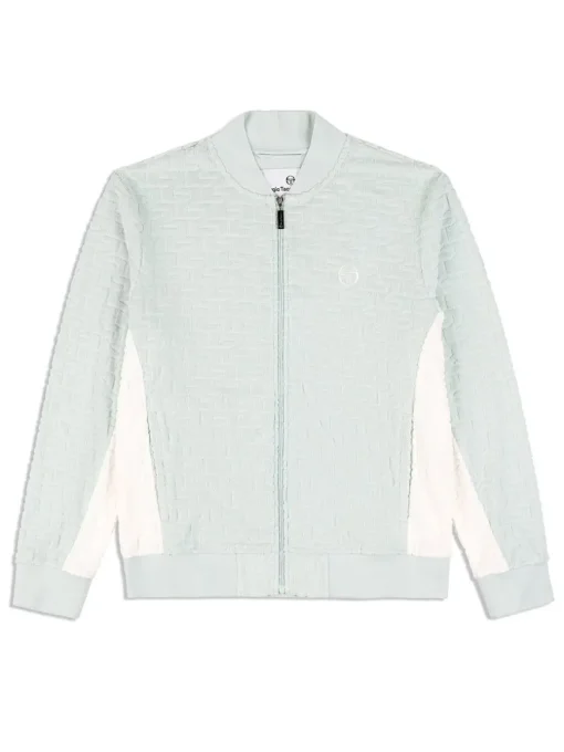 Livata Monogram Track Jacket- Surf Spray