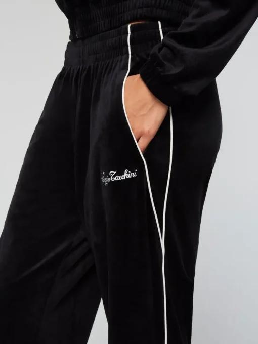 Mare Velour Pant- Black Beauty