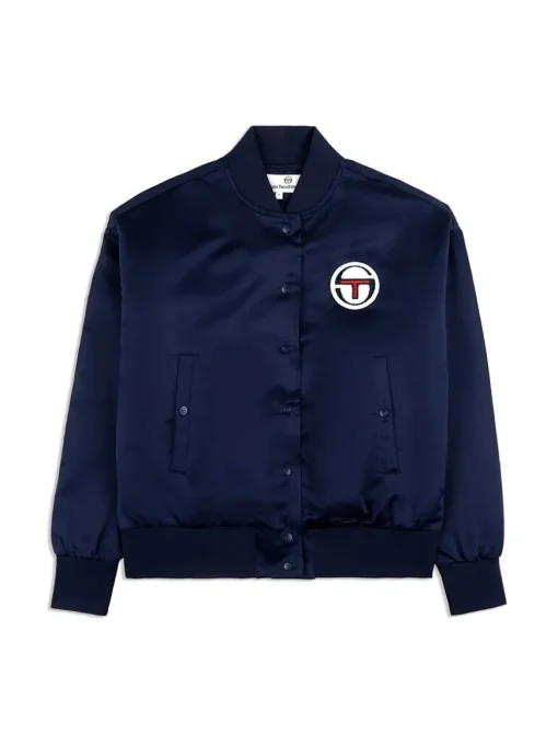 Miss Angela Bomber Jacket- Maritime Blue