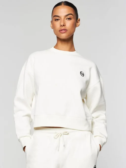 Monique Crewneck- Gardenia