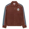 Monte Track Jacket Archivio- Deep Mahogany