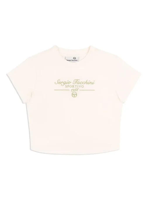 Nicola Graphic T-Shirt- Gardenia
