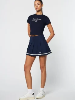 Nicola Graphic T-Shirt- Maritime Blue
