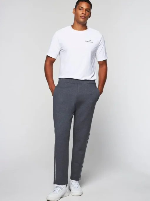 Nostra Track Pant- Dark Grey/ Melange
