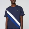 Ortica Tennis T-Shirt- Maritime Blue