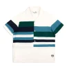 Pennellata Cabana Shirt- Gardenia/ Multi